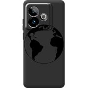 Чорний чохол BoxFace Realme GT 7T 5G Earth