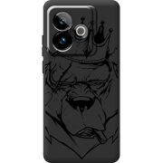 Чорний чохол BoxFace Realme GT 7T 5G Bear King