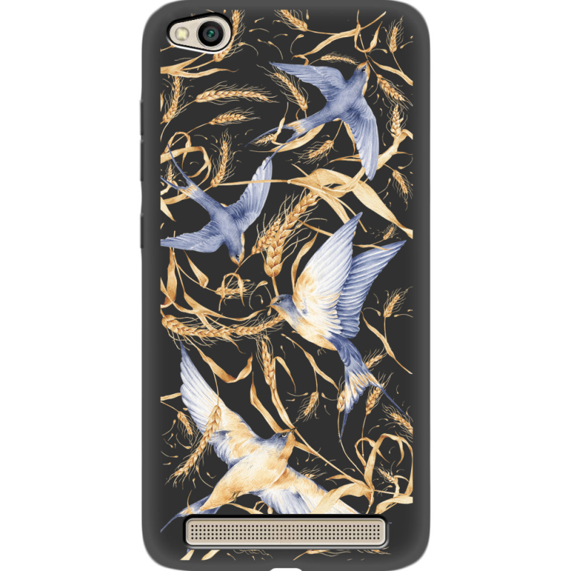 Черный чехол Uprint Xiaomi Redmi 5A Ластівки