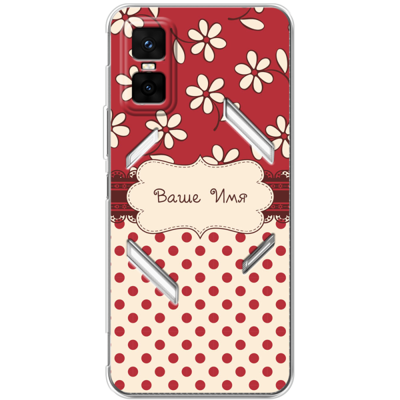 Чохол BoxFace Infinix GT 30 Pro Именной Polka Dots