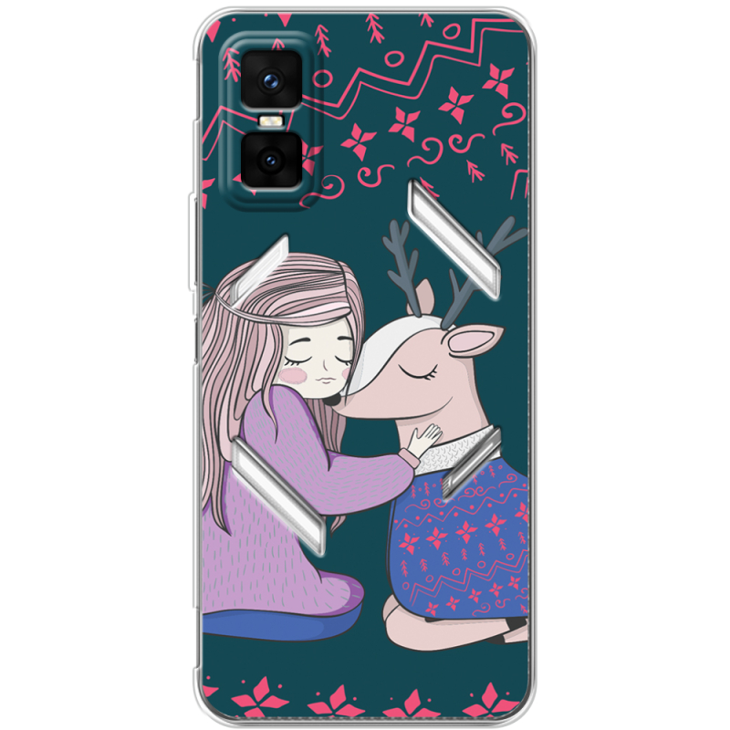 Чохол BoxFace Infinix GT 30 Pro Girl and deer
