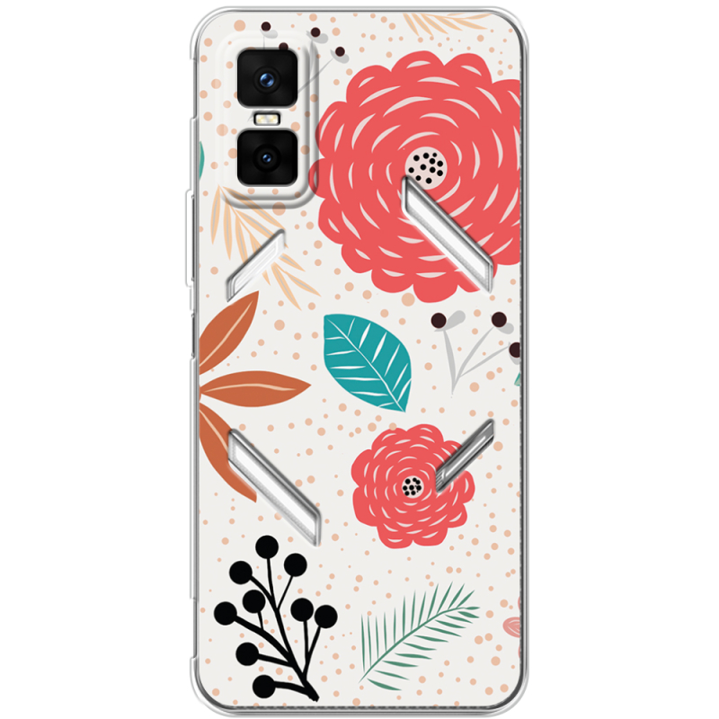 Чохол BoxFace Infinix GT 30 Pro Line Flowers