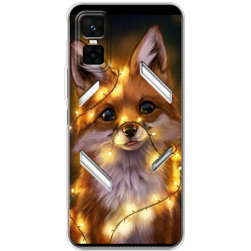 Чохол BoxFace Infinix GT 30 Pro Різдвяна лисичка