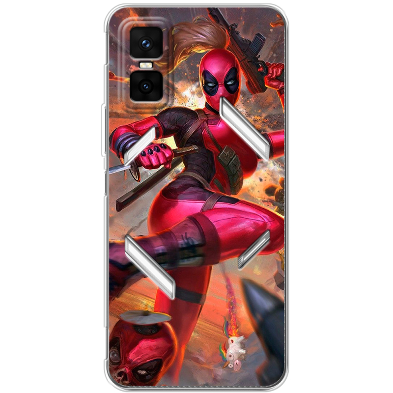 Чохол BoxFace Infinix GT 30 Pro Woman Deadpool