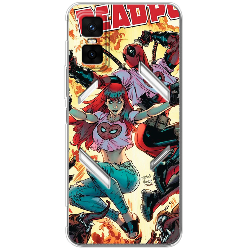 Чохол BoxFace Infinix GT 30 Pro Deadpool and Mary Jane