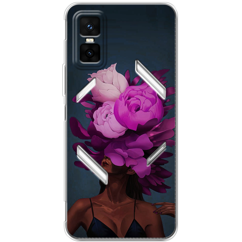 Чохол BoxFace Infinix GT 30 Pro Exquisite Purple Flowers