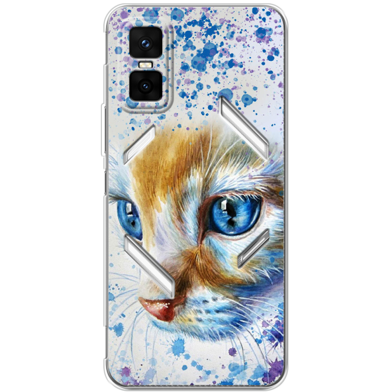 Чохол BoxFace Infinix GT 30 Pro Голубоглазый Кот