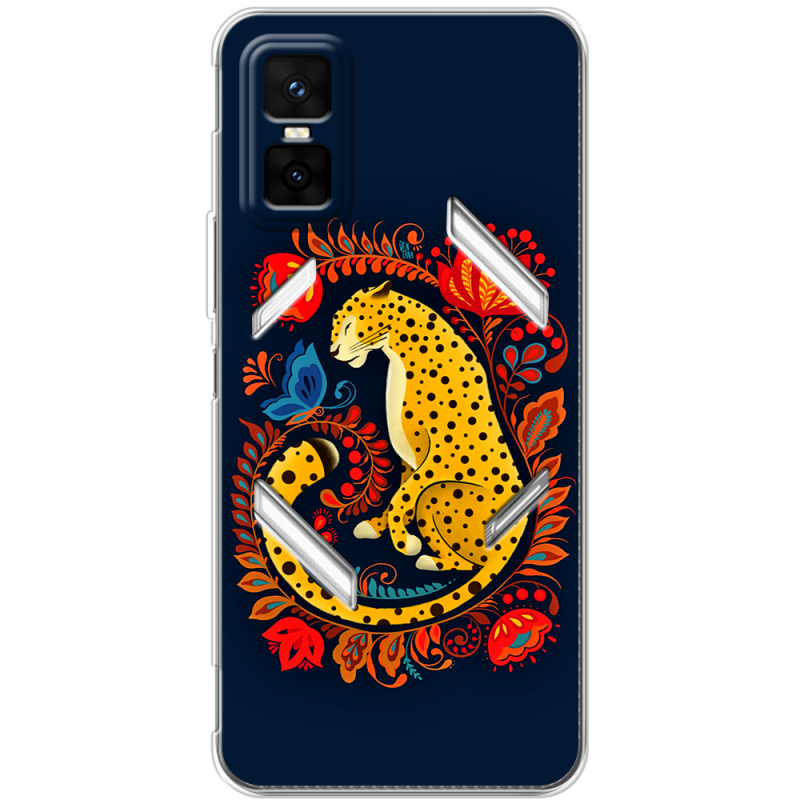 Чохол BoxFace Infinix GT 30 Pro Petrykivka Leopard