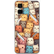 Чохол BoxFace Infinix GT 30 Pro Котики муркотики