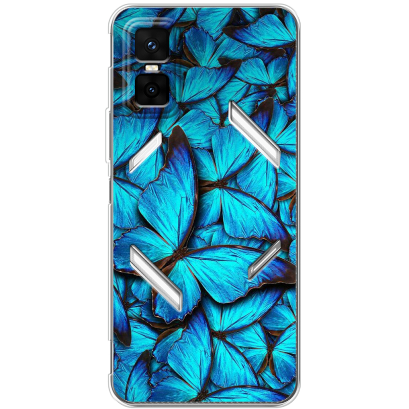 Чохол BoxFace Infinix GT 30 Pro лазурные бабочки