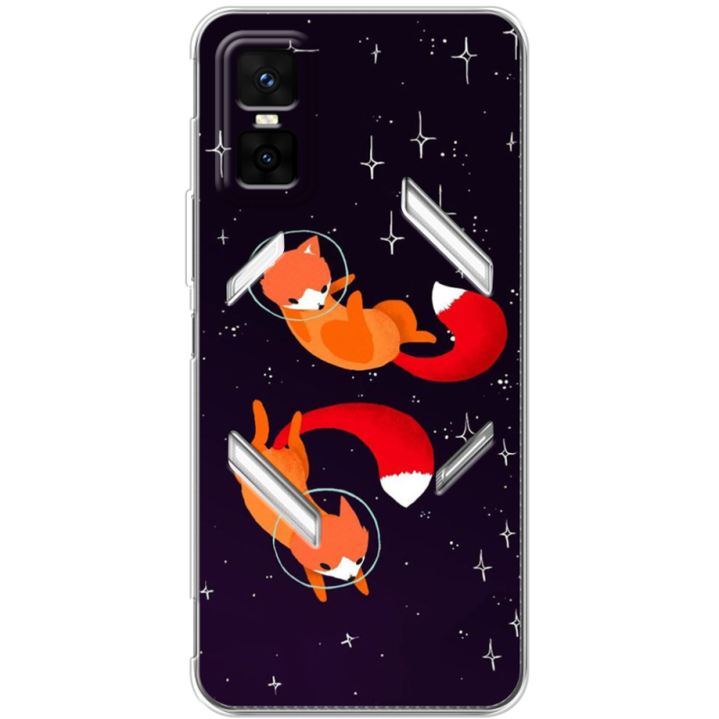 Чохол BoxFace Infinix GT 30 Pro Fox-Astronauts