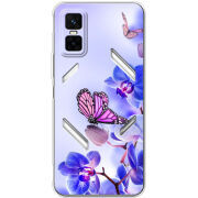 Чохол BoxFace Infinix GT 30 Pro Orchids and Butterflies