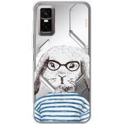 Прозорий чохол BoxFace Infinix GT 30 Pro MR. Rabbit