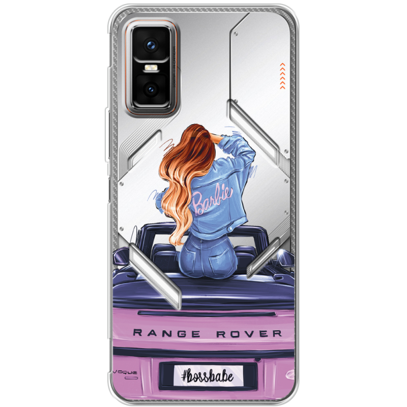 Прозорий чохол BoxFace Infinix GT 30 Pro Boss Babe