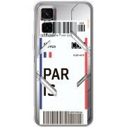 Прозорий чохол BoxFace Infinix GT 30 Pro Ticket Paris