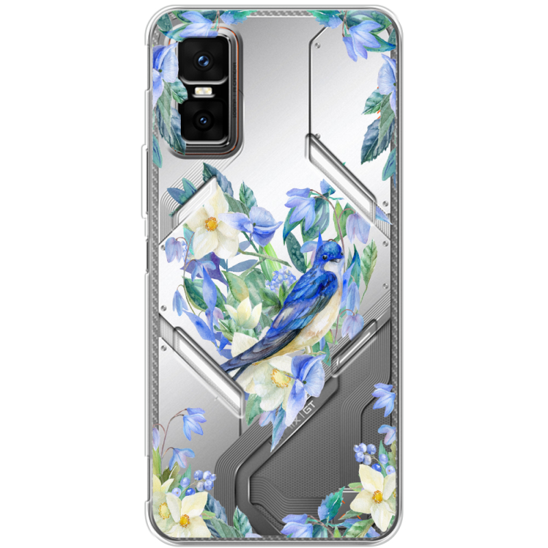 Прозорий чохол BoxFace Infinix GT 30 Pro Spring Bird