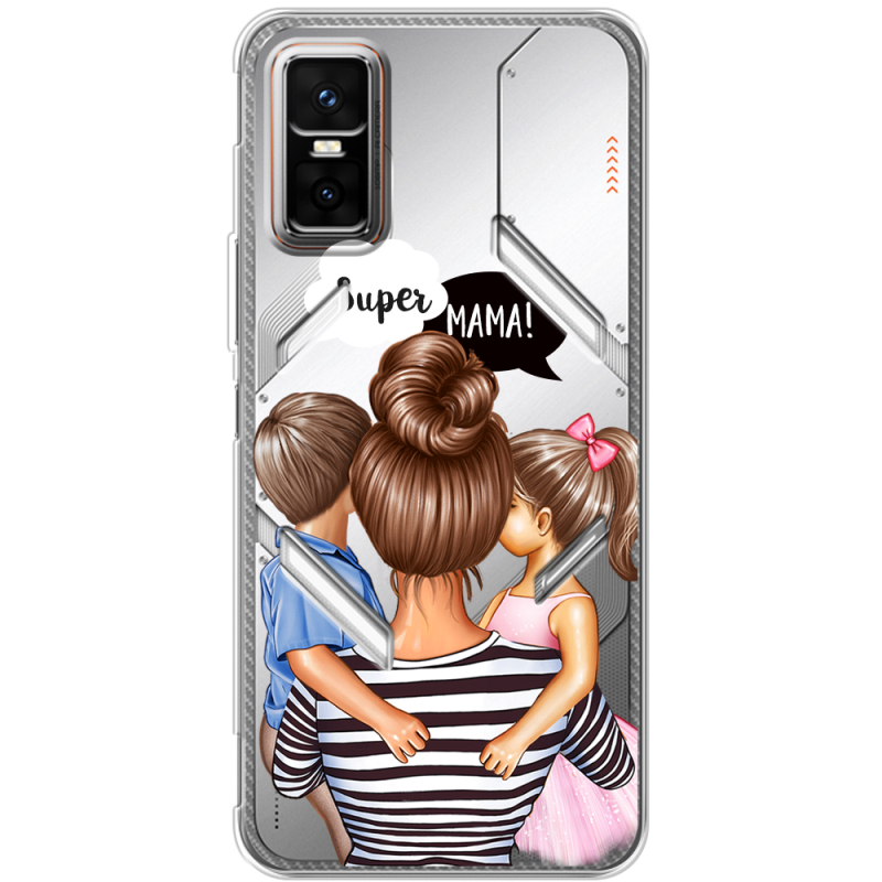 Прозорий чохол BoxFace Infinix GT 30 Pro Super Mama