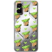 Прозорий чохол BoxFace Infinix GT 30 Pro Pattern Baby Yoda