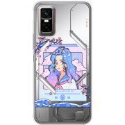 Прозорий чохол BoxFace Infinix GT 30 Pro The Sakuras Will Cry For You