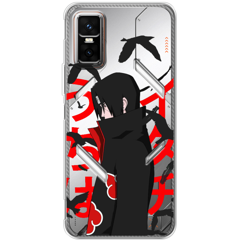 Прозорий чохол BoxFace Infinix GT 30 Pro Учиха Итачи