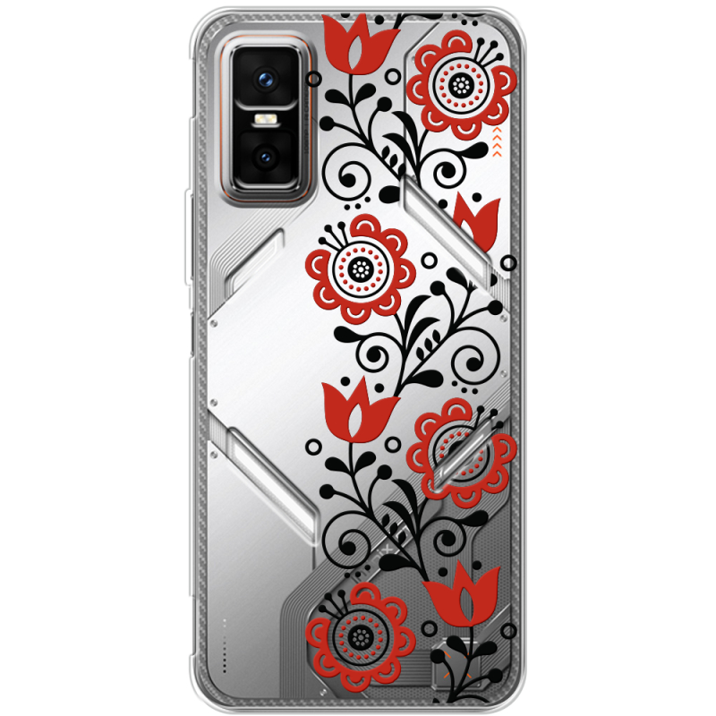 Прозорий чохол BoxFace Infinix GT 30 Pro Ethno Ornament