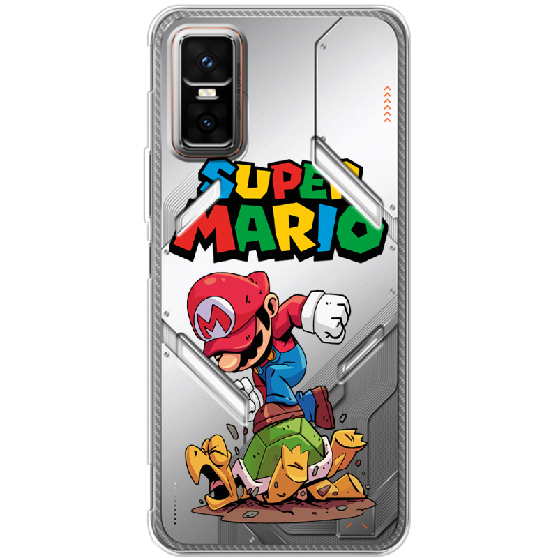 Прозорий чохол BoxFace Infinix GT 30 Pro Super Mario