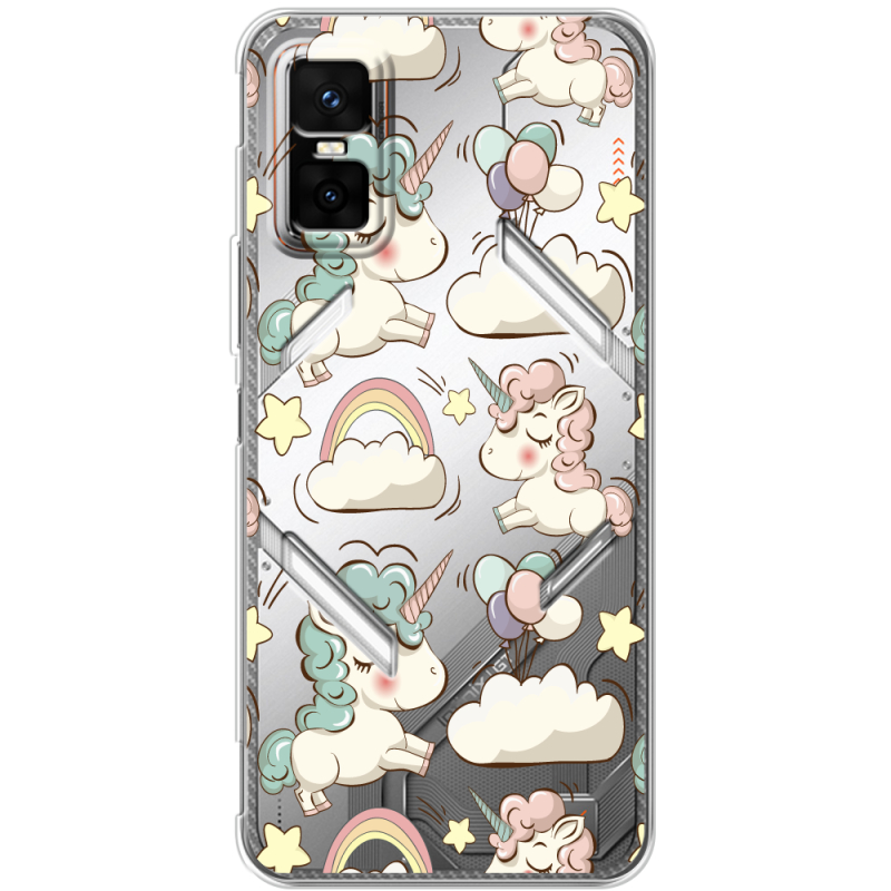 Прозорий чохол BoxFace Infinix GT 30 Pro Unicorns