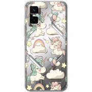 Прозорий чохол BoxFace Infinix GT 30 Pro Unicorns