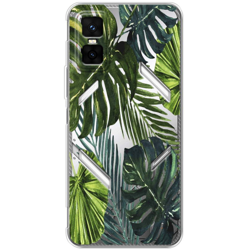 Прозорий чохол BoxFace Infinix GT 30 Pro Palm Tree