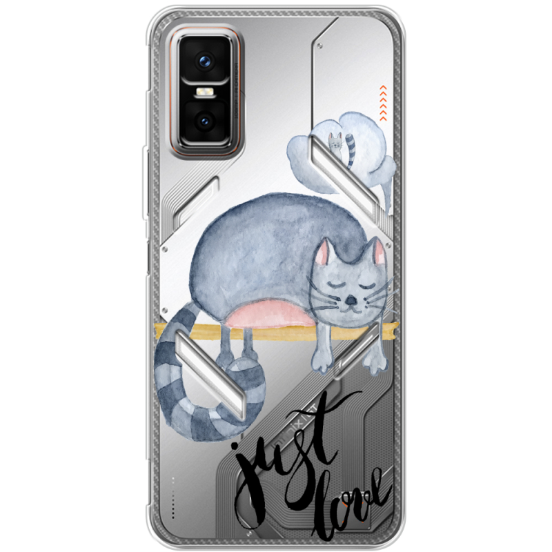 Прозорий чохол BoxFace Infinix GT 30 Pro Just Love