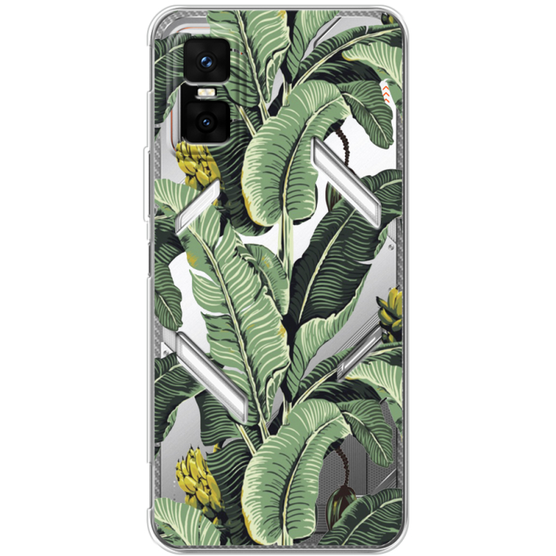 Прозорий чохол BoxFace Infinix GT 30 Pro Banana Leaves
