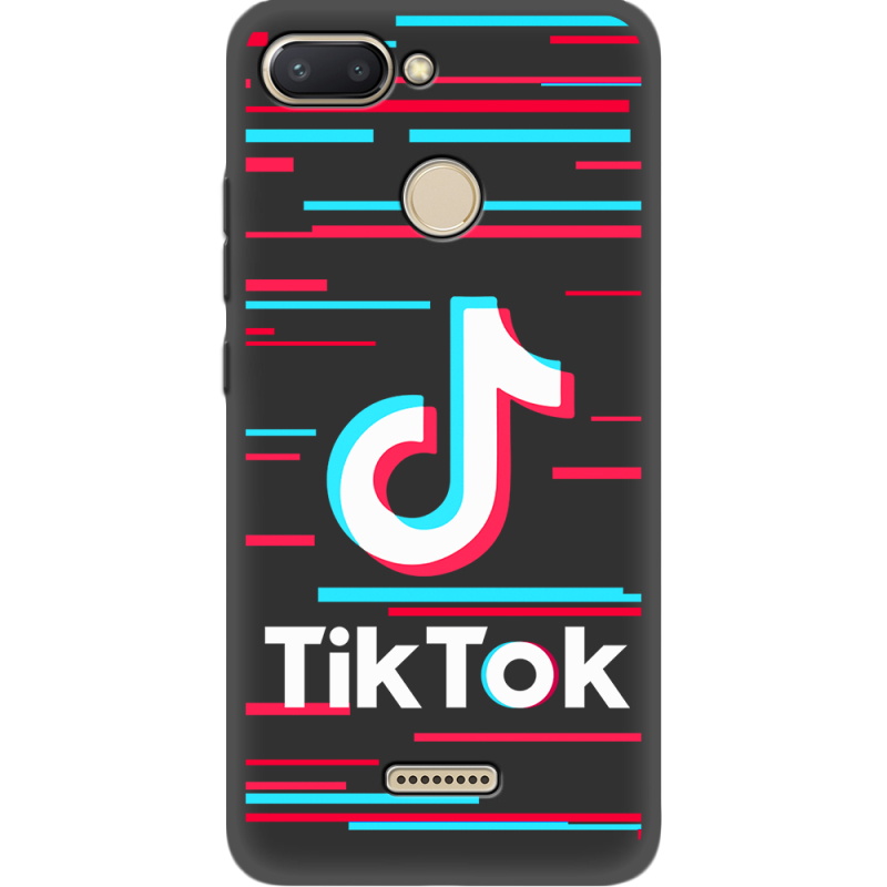 Черный чехол Uprint Xiaomi Redmi 6 Tik Tok