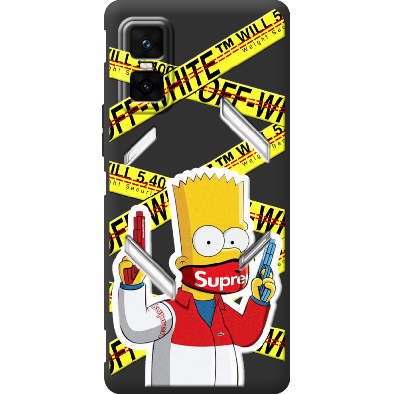 Чорний чохол BoxFace Infinix GT 30 Pro White Bart