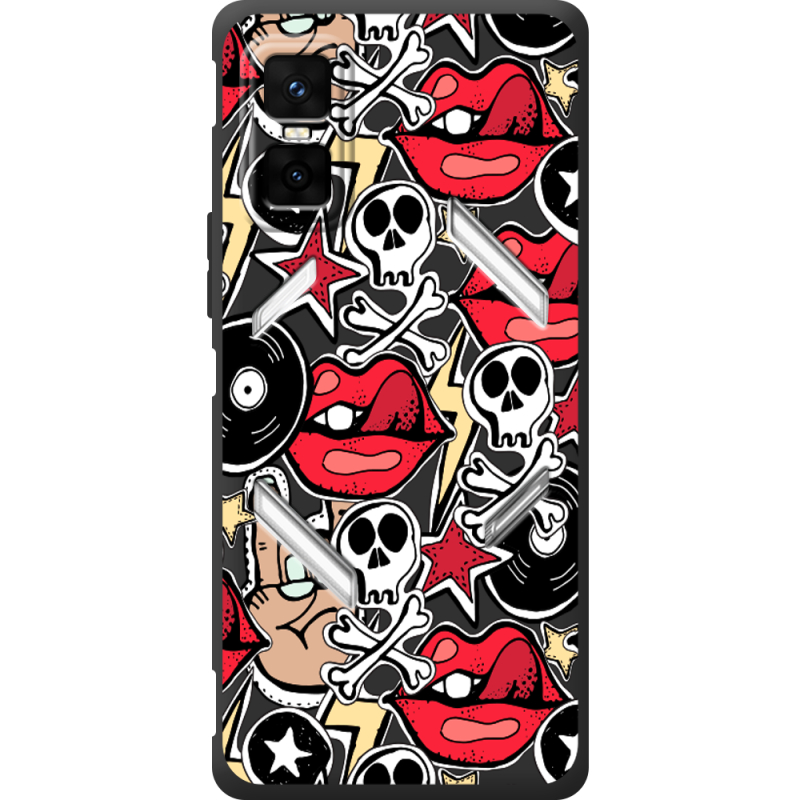 Чорний чохол BoxFace Infinix GT 30 Pro Rock Graffiti