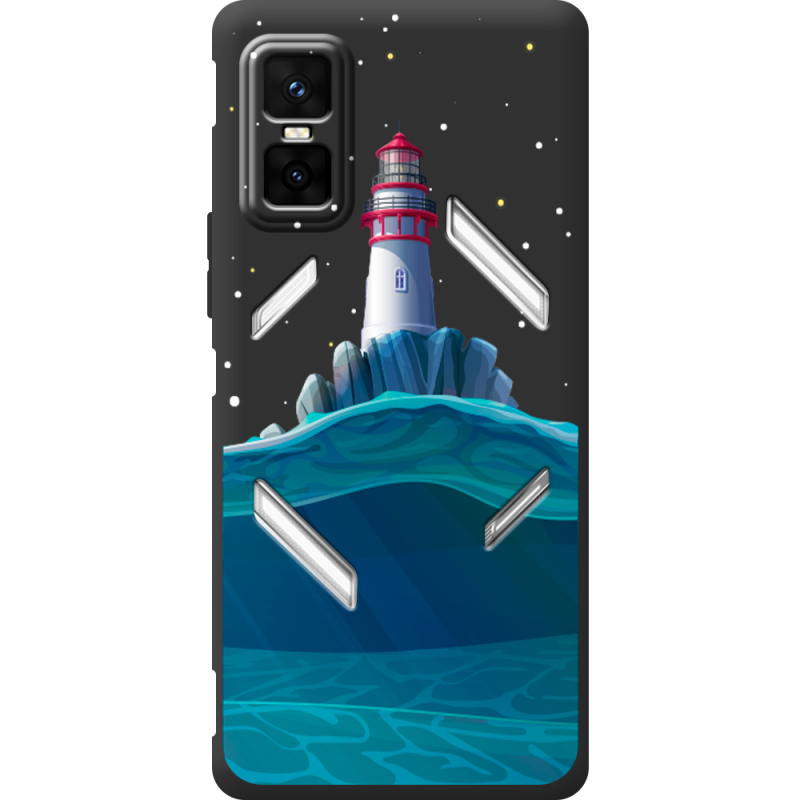Чорний чохол BoxFace Infinix GT 30 Pro Lighthouse