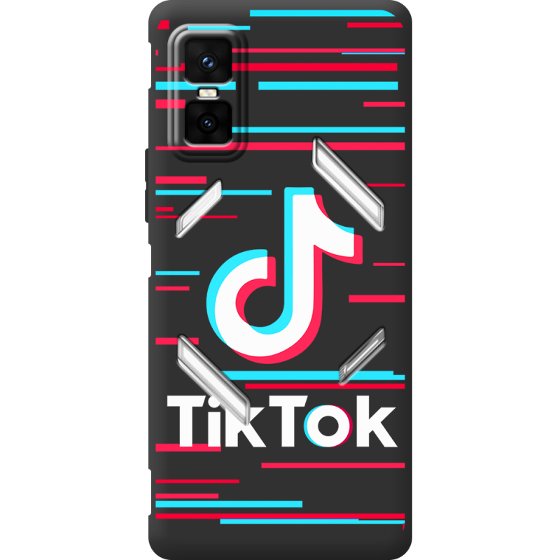 Чорний чохол BoxFace Infinix GT 30 Pro Tik Tok