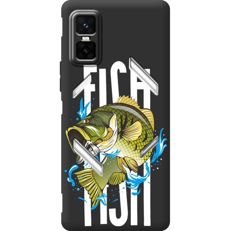 Чорний чохол BoxFace Infinix GT 30 Pro Fish
