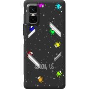 Чорний чохол BoxFace Infinix GT 30 Pro Among Us Invisible