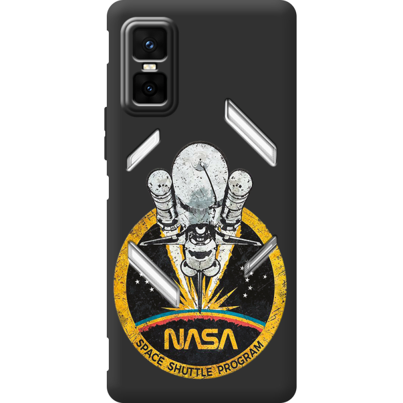 Чорний чохол BoxFace Infinix GT 30 Pro NASA Spaceship