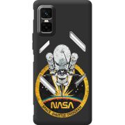 Чорний чохол BoxFace Infinix GT 30 Pro NASA Spaceship
