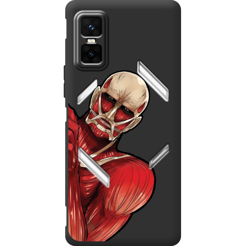 Чорний чохол BoxFace Infinix GT 30 Pro Титан