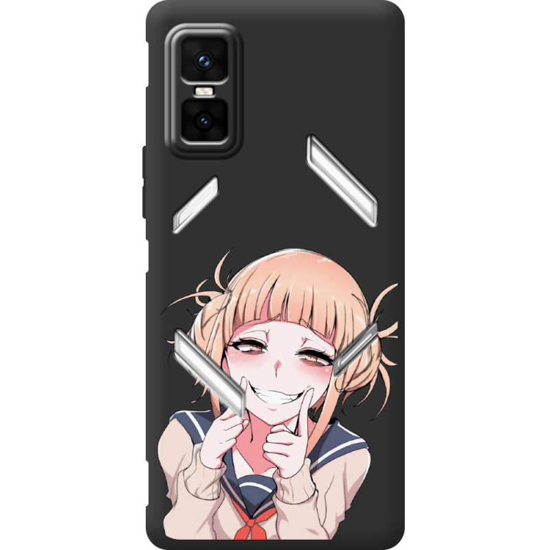 Чорний чохол BoxFace Infinix GT 30 Pro Himiko Toga Smile