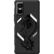 Чорний чохол BoxFace Infinix GT 30 Pro Snake
