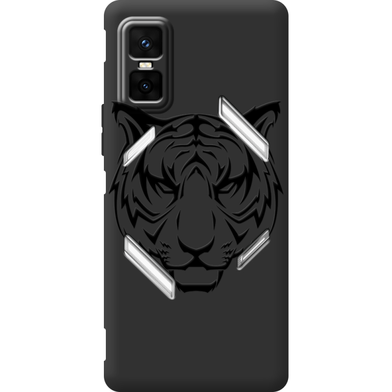 Чорний чохол BoxFace Infinix GT 30 Pro Tiger