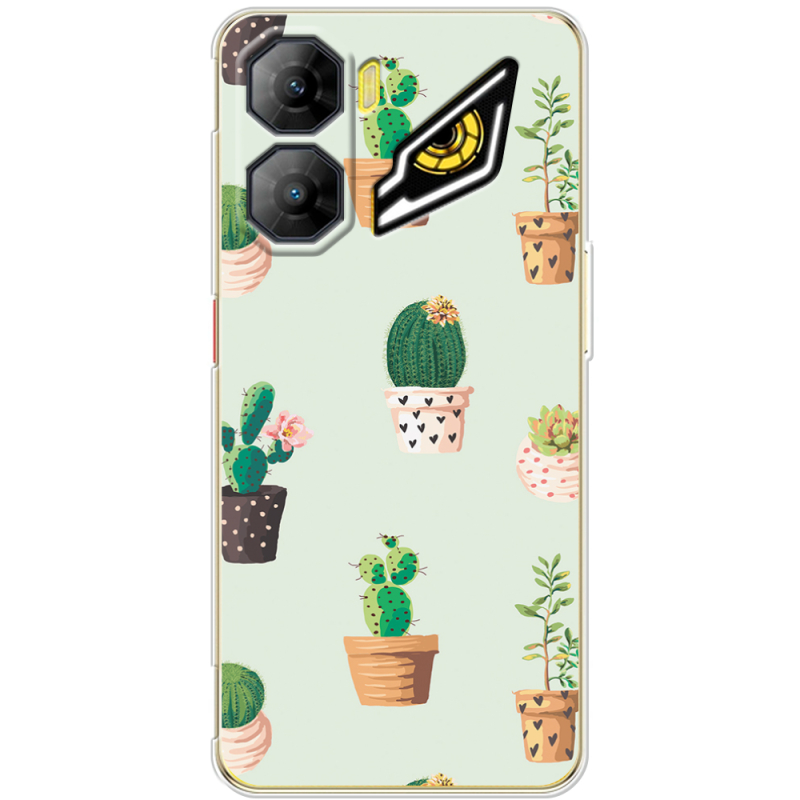 Чохол BoxFace Nubia Neo 3 5G L-green Cacti