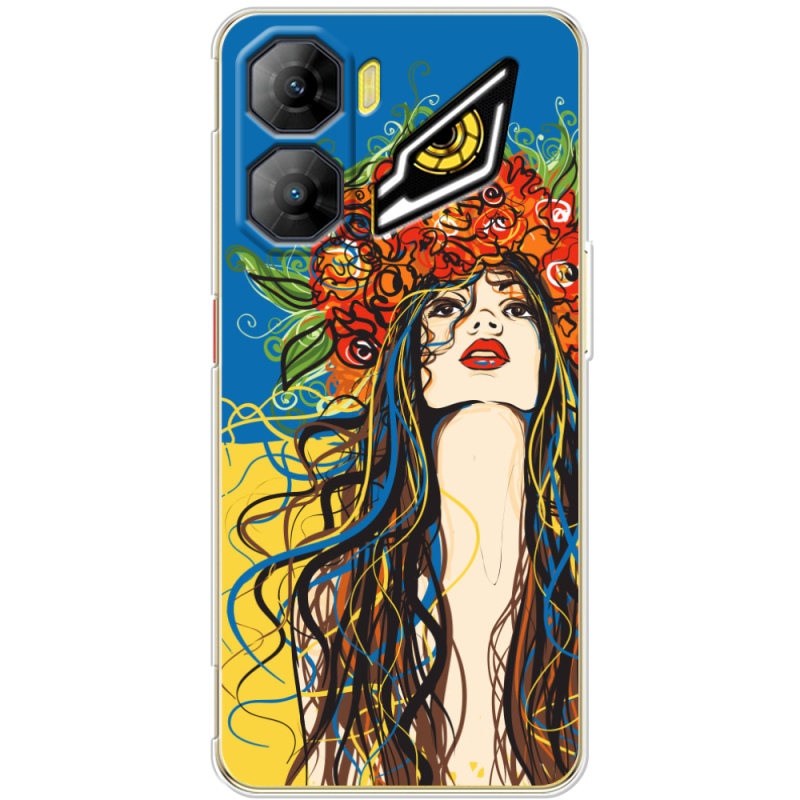 Чохол BoxFace Nubia Neo 3 5G Ukraine Girl