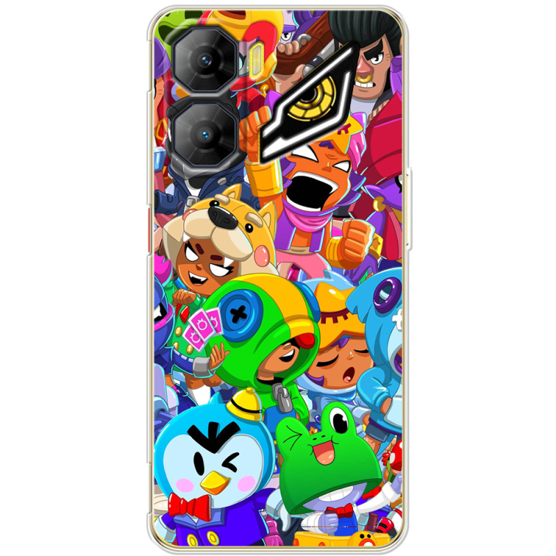 Чохол BoxFace Nubia Neo 3 5G friends brawl stars