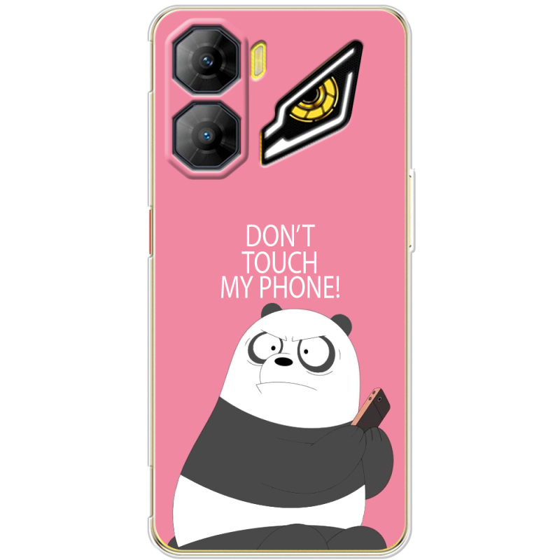 Чохол BoxFace Nubia Neo 3 5G Dont Touch My Phone Panda