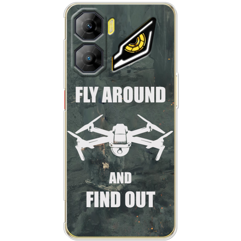 Чохол BoxFace Nubia Neo 3 5G Дрон Fly Around