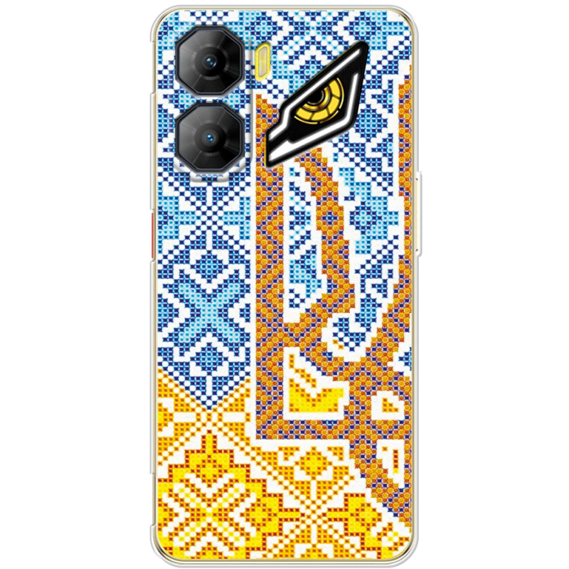 Чохол BoxFace Nubia Neo 3 5G Тризуб Вишивка